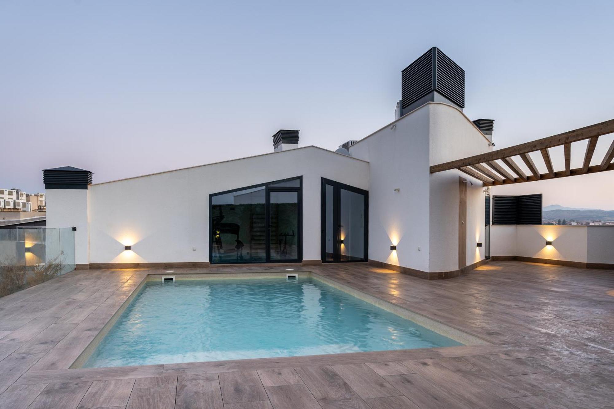 Apartamento De Diseno Con Piscina Y Gimnasio By Elconserje Murcia Buitenkant foto